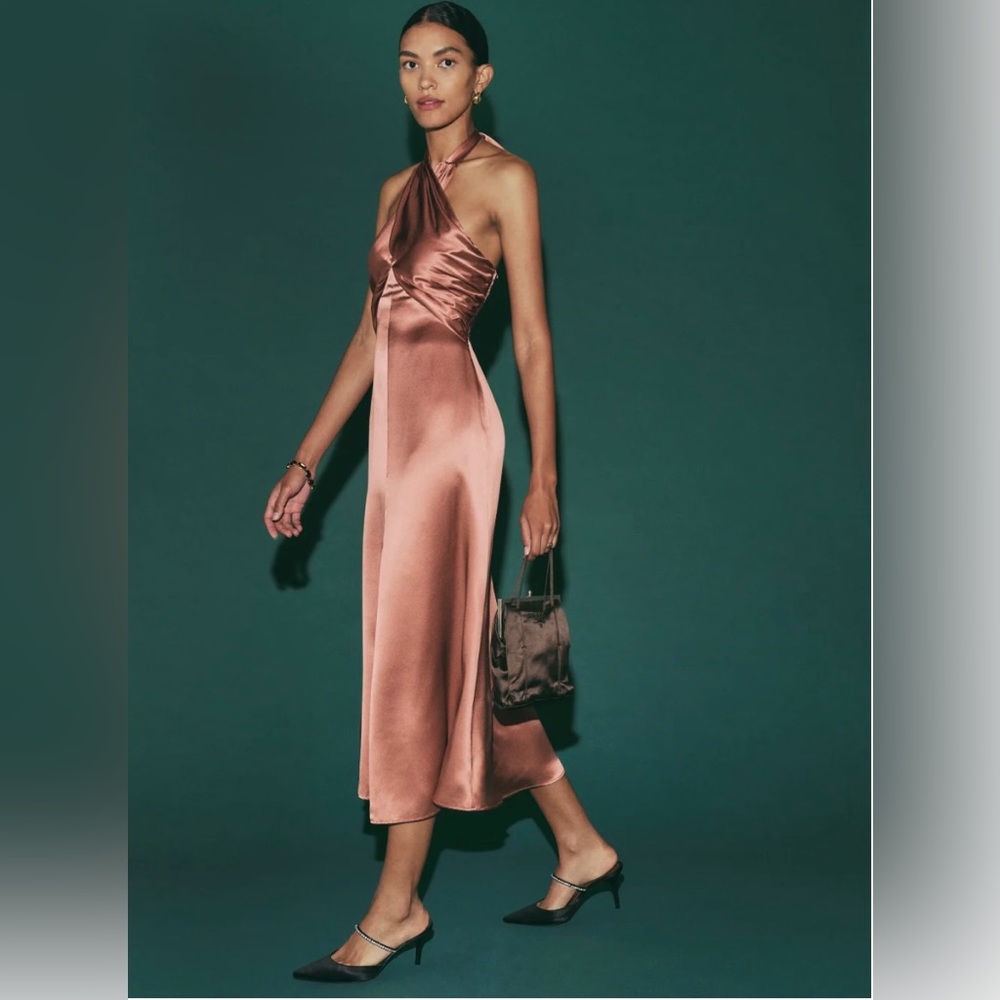 Reformation Maddison Silk Dress